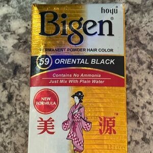 Oriental Black Permanent Powder Hair Color